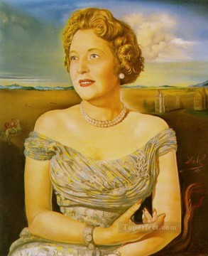 Retrato de la condesa Ghislaine d Oultremont Surrealismo Pinturas al óleo